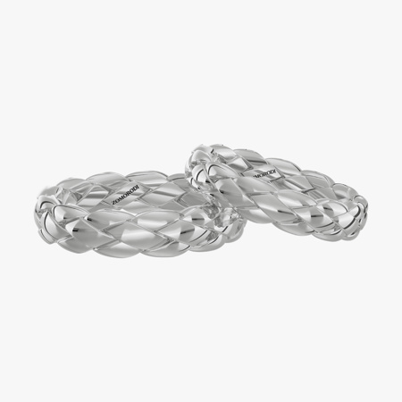 Vivian 18K Gold Matching Wedding Rings